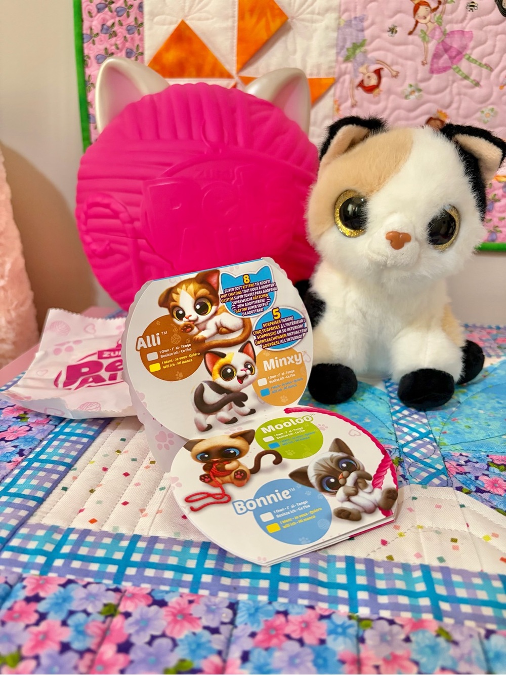Zuru Smitten Kitten Cat Toy Minxy